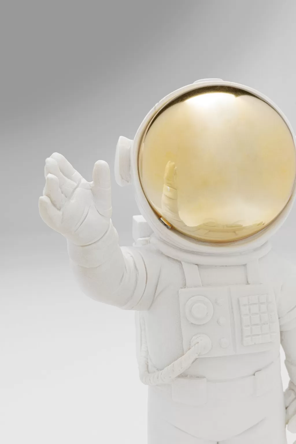 Décor Astronaute « Bienvenue » Blanc - Figurine Moderne KARE Design 27 cm
