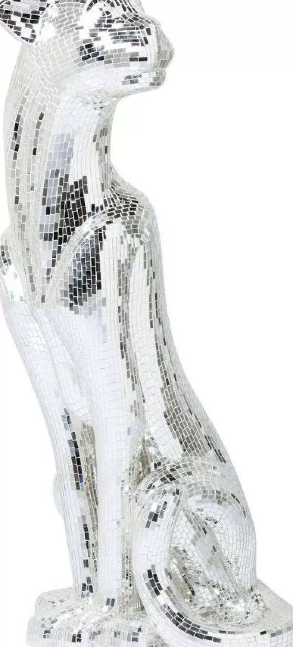 Statue Majestueuse Panthère en Mosaïque KARE Design - Décor d'Intérieur XL Haute Qualité - Sculpture Contemporaine 150 cm pour Espaces Élégants
