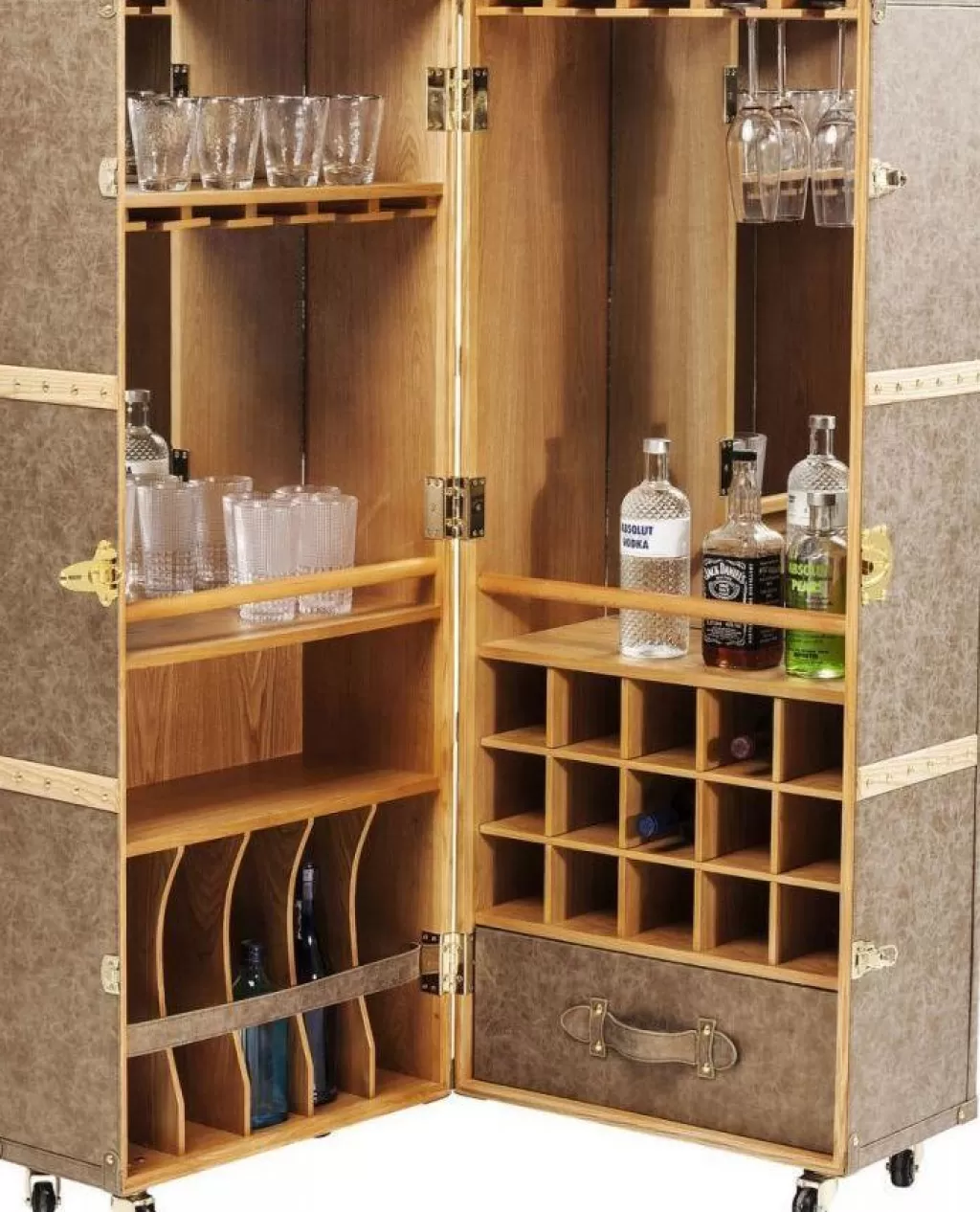 Chariot-bar design élégant 