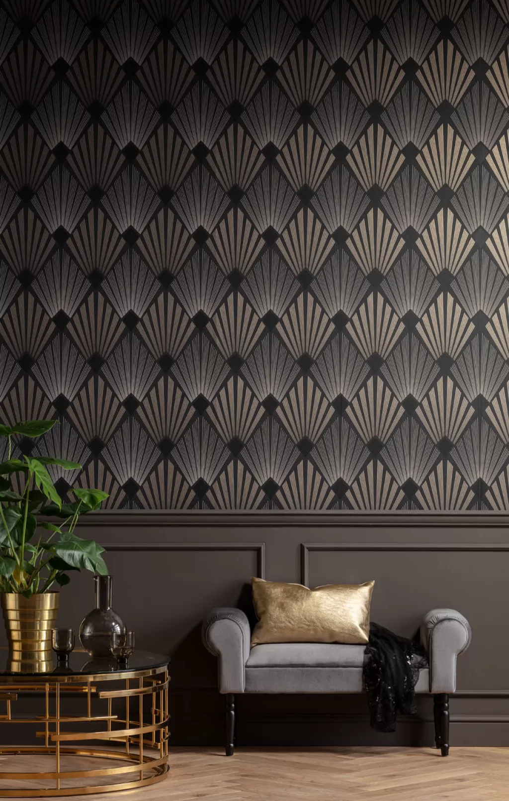 Porte-stylos design Wing gris anthracite - Structure métallique légère pour bureau contemporain | Collection moderne par KARE Design