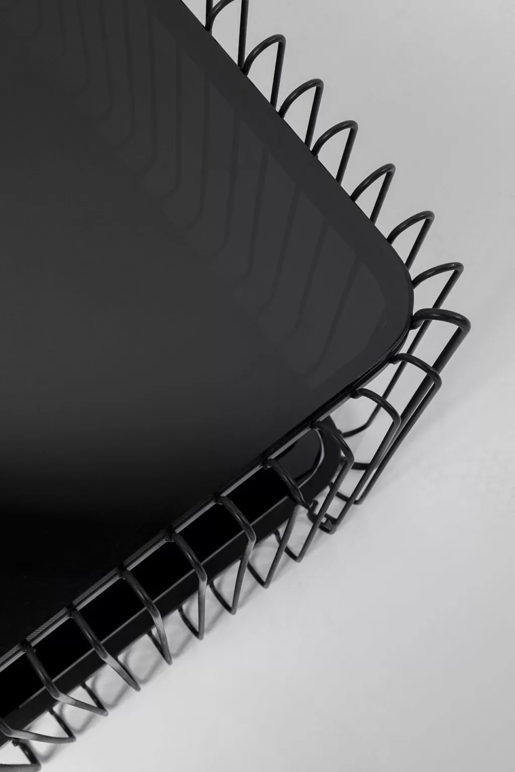 Table Basse Design Double Niveau KARE Design - Structure Métallique Contemporaine en Noir Élégant - Dimensions 120 x 60 cm