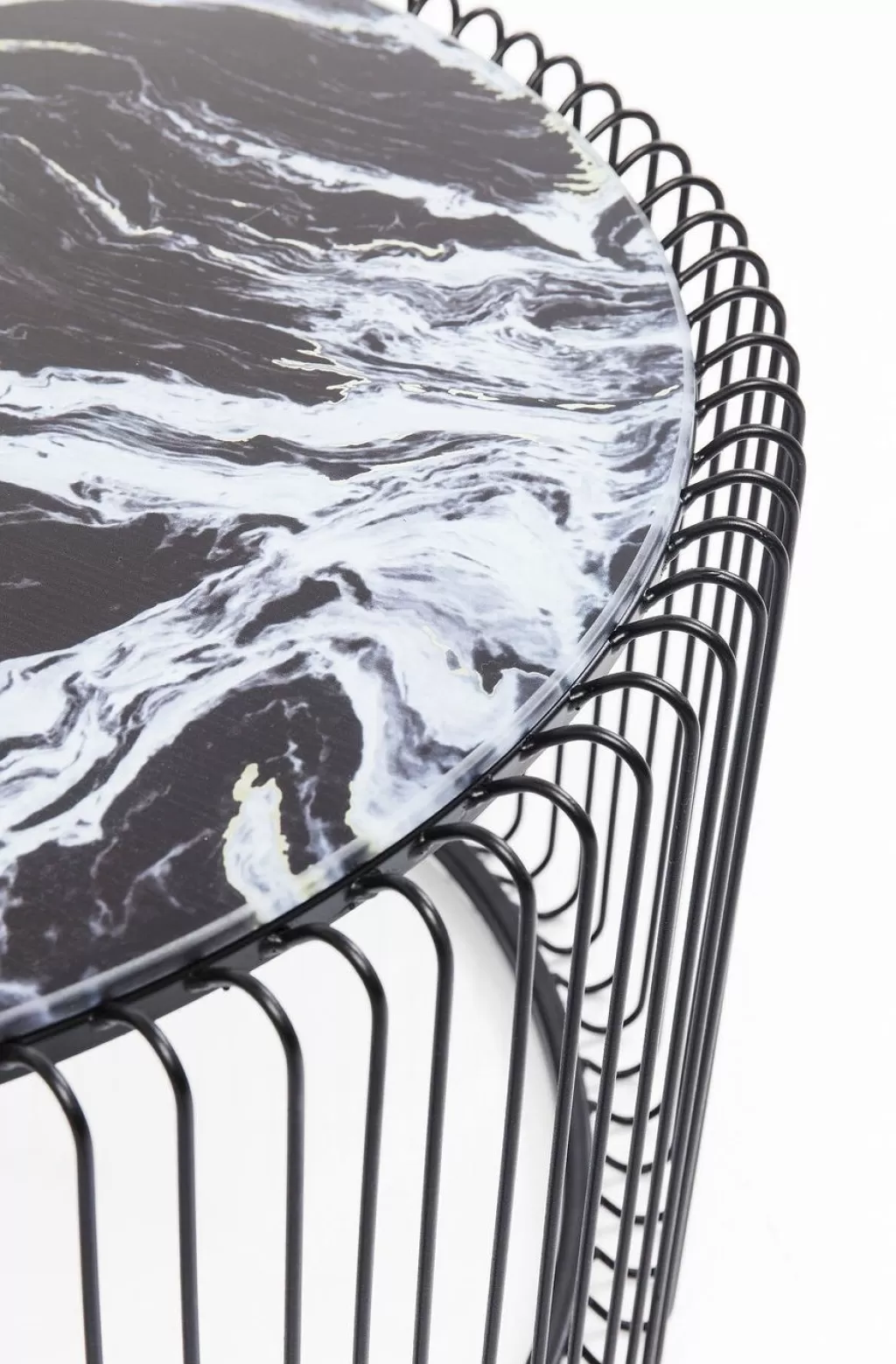 Table Basse Design KARE en Marbre et Verre Noir - Ensemble de 2 Pièces Élégantes pour Votre Salon 

(Version raffinée avec séparateurs naturels et formulations courantes en commerce français, intégrant subtilement des variations lexicales tout en conservant les informations clés)