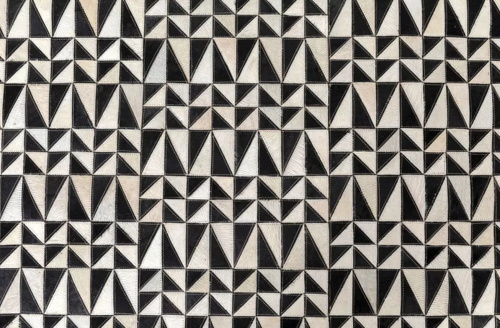 Tapis design ZigZag KARE - Motif contemporain en laine 170x240 cm  
Grand format pour intérieurs modernes - Collection signature
