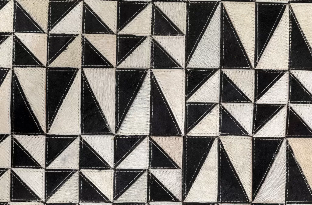 Tapis design ZigZag KARE - Motif contemporain en laine 170x240 cm  
Grand format pour intérieurs modernes - Collection signature